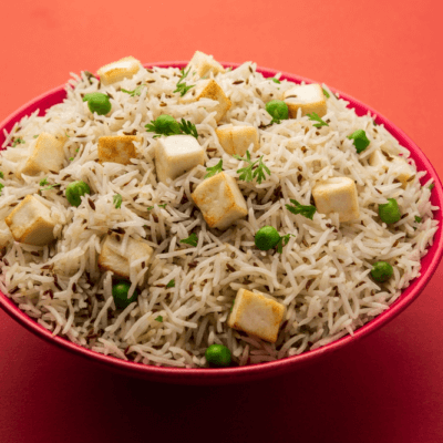 Jeera Peas Rice