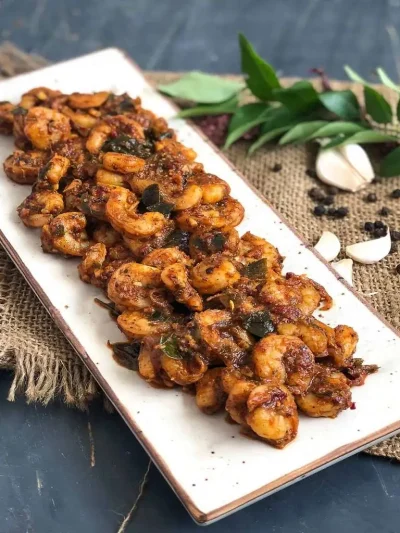 Pepper Prawn Fry